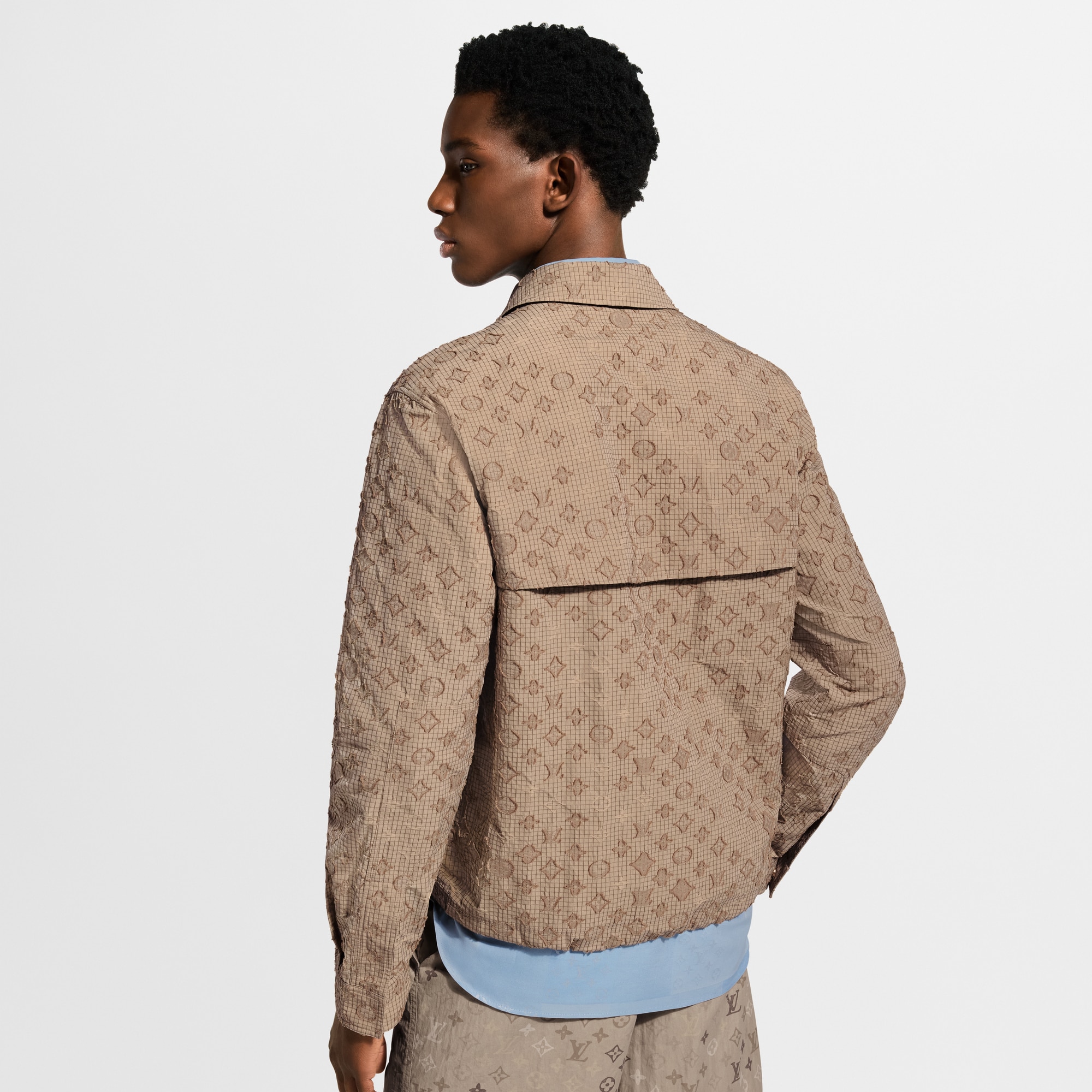 Monogram Ripstop Zippered Overshirt - Men - Ready-to-Wear | LOUIS